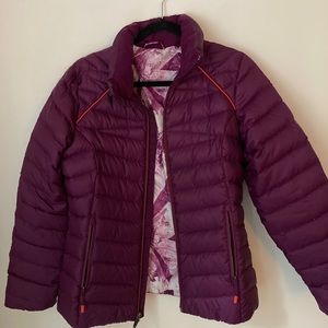 SPYDER magenta puffer